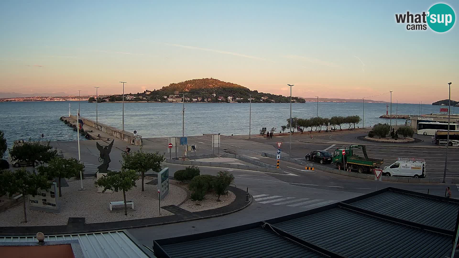 Webcam Ugljan – Preko Ferry to Zadar