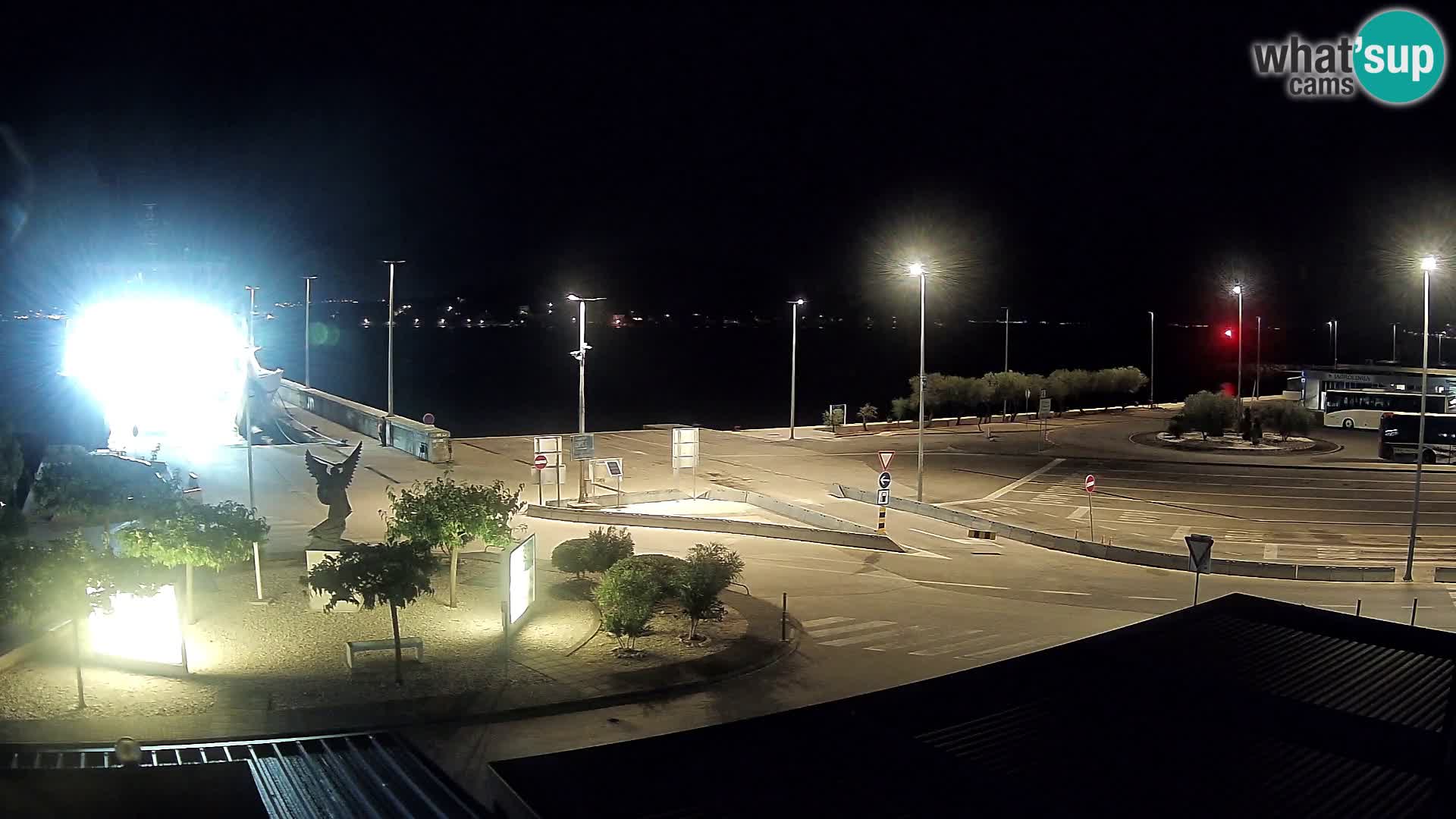 Webcam Ugliano – terminal traghetto da Preko a Zara