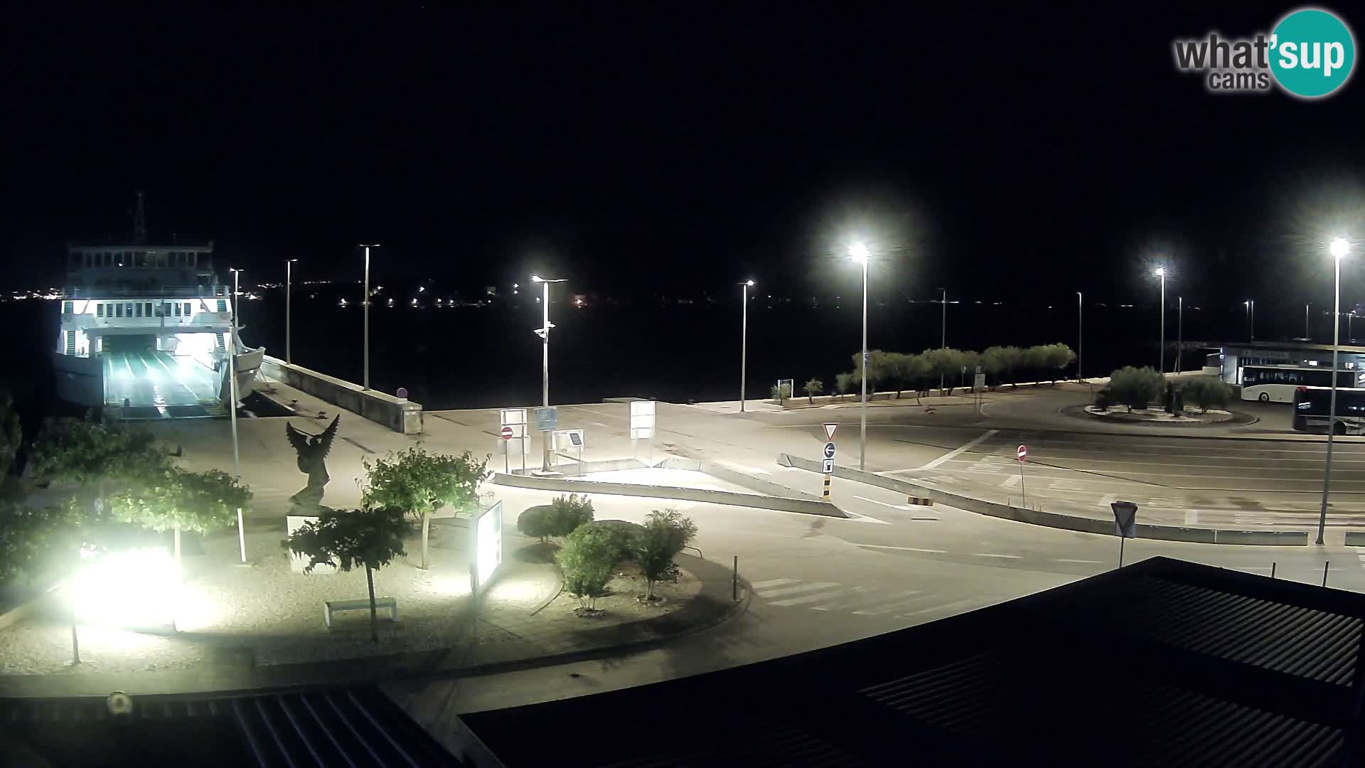 Spletna kamera Ugljan – trajekt Preko – Zadar