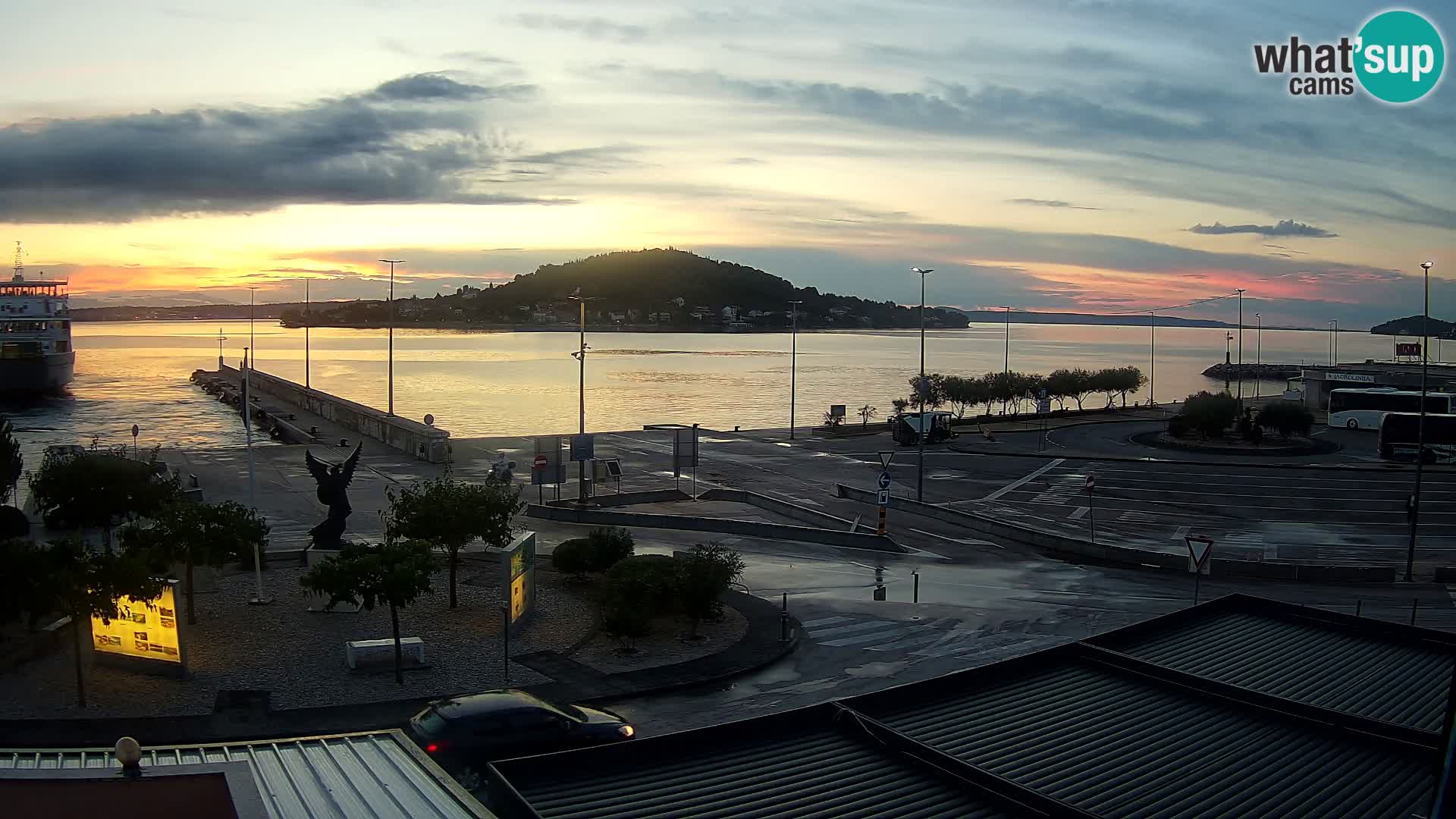 Webcam Ugljan – Preko Ferry to Zadar