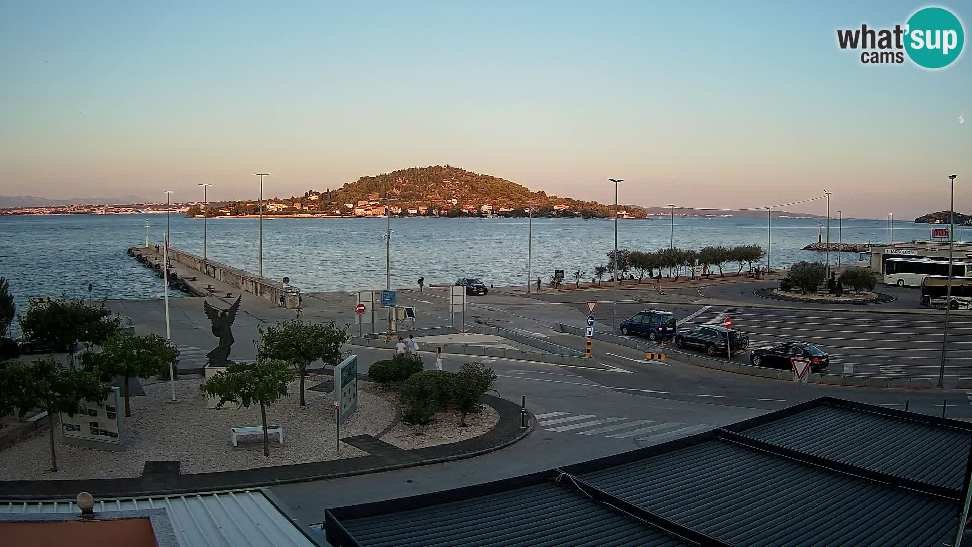 Webcam Ugljan – Preko Ferry to Zadar