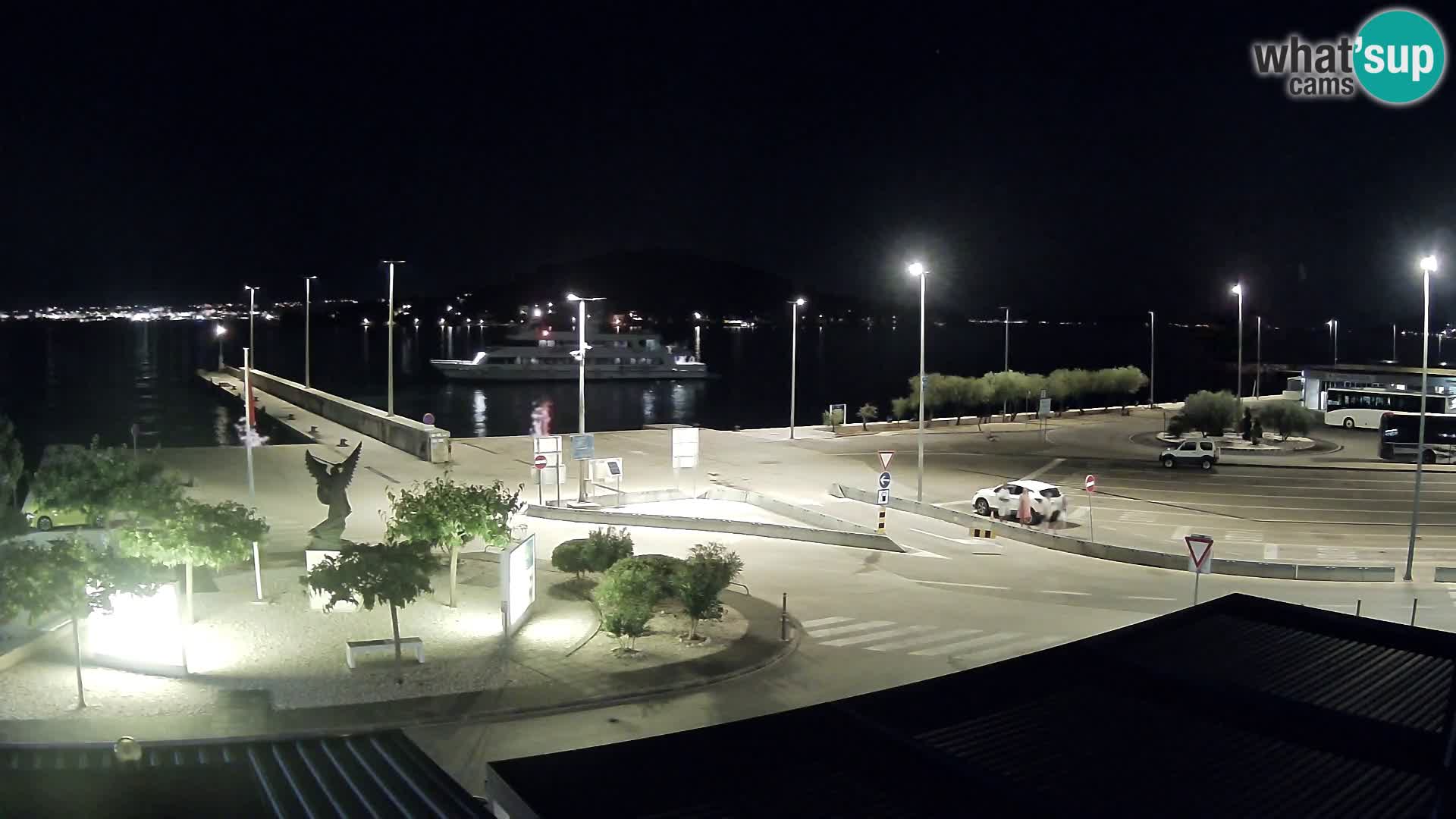 Spletna kamera Ugljan – trajekt Preko – Zadar