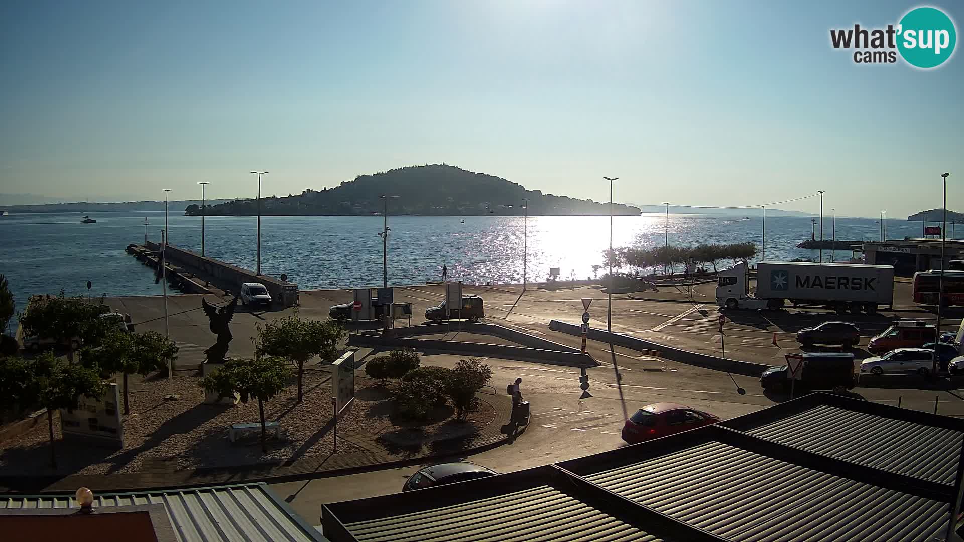 Webcam Ugliano – terminal traghetto da Preko a Zara