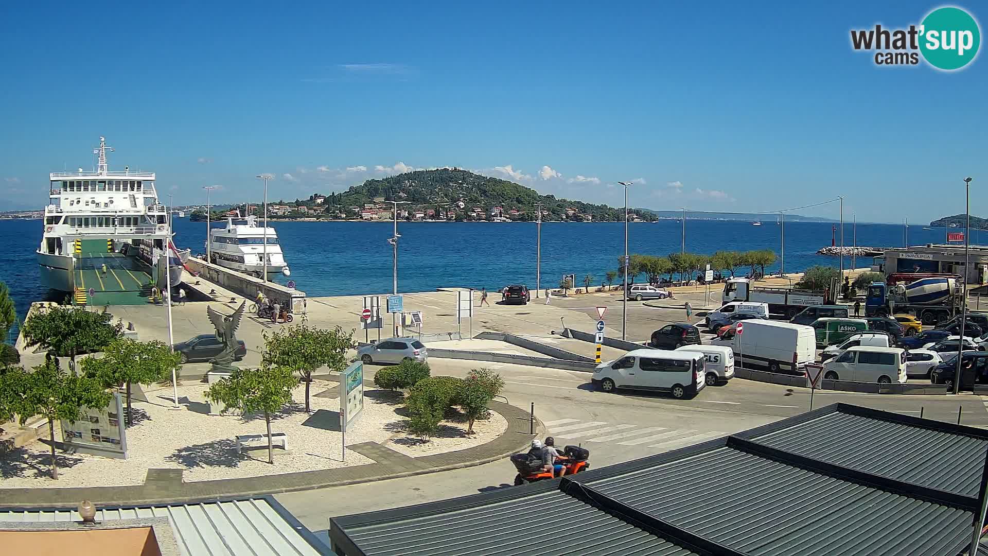 UGLJAN Webcam – Preko-Fähre nach Zadar