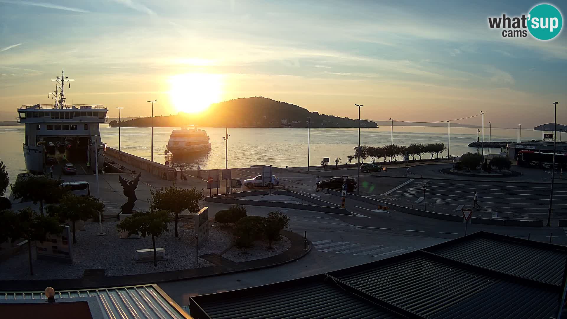 UGLJAN Webcam – Preko-Fähre nach Zadar