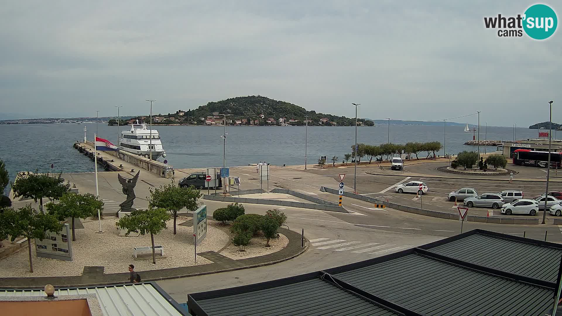 Webcam Ugljan – Preko Ferry to Zadar