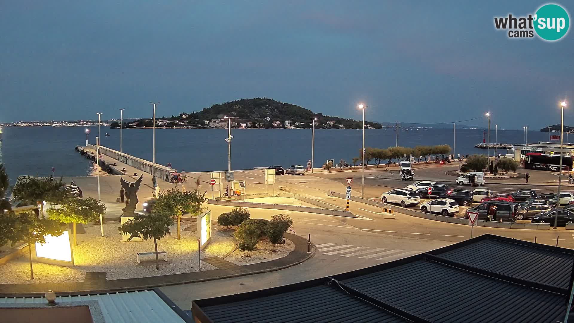 Web kamera Ugljan – Preko trajekt za Zadar