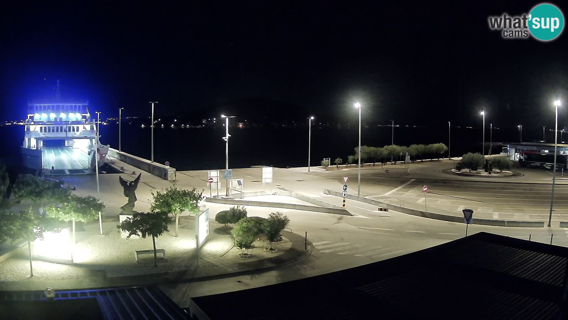 Spletna kamera Ugljan – trajekt Preko – Zadar