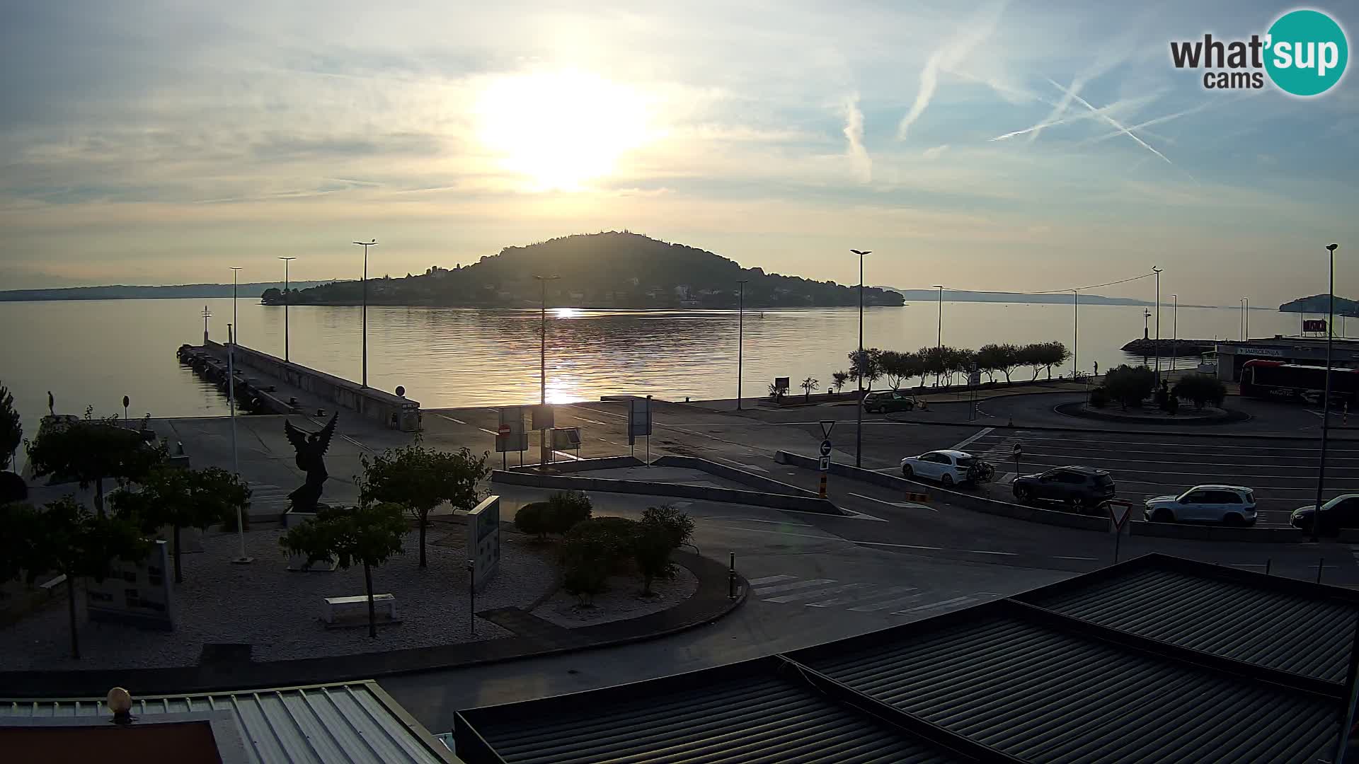 Webcam Ugljan – Preko Ferry to Zadar