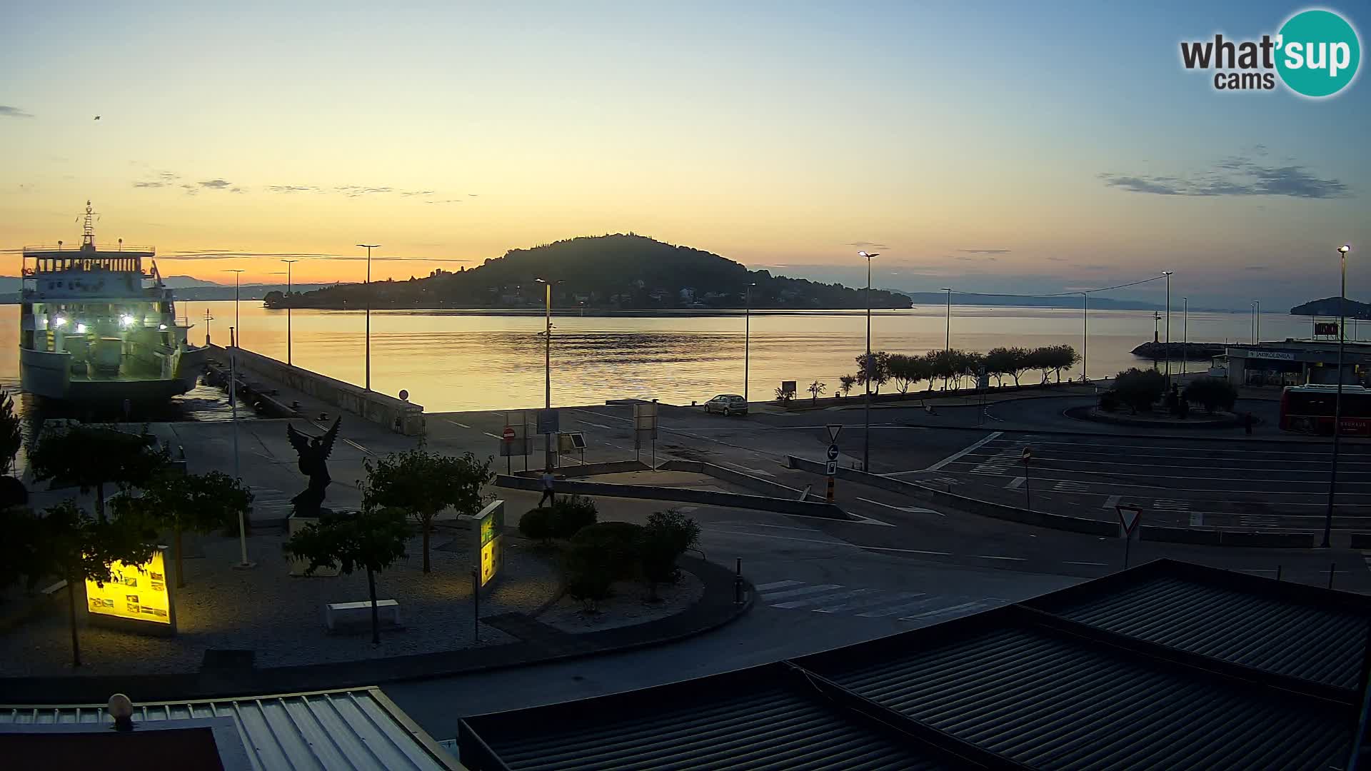Webcam Ugljan – Preko Ferry to Zadar