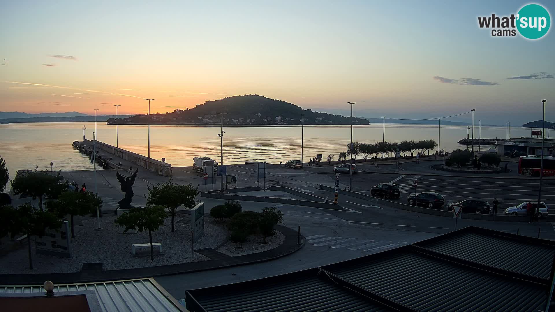 Webcam Ugljan – Preko Ferry to Zadar