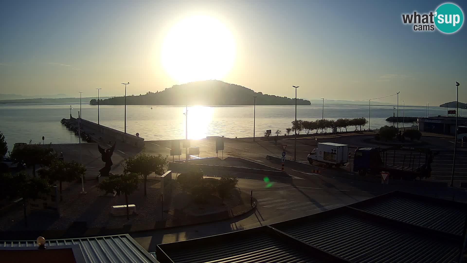 Webcam Ugljan – Preko Ferry to Zadar
