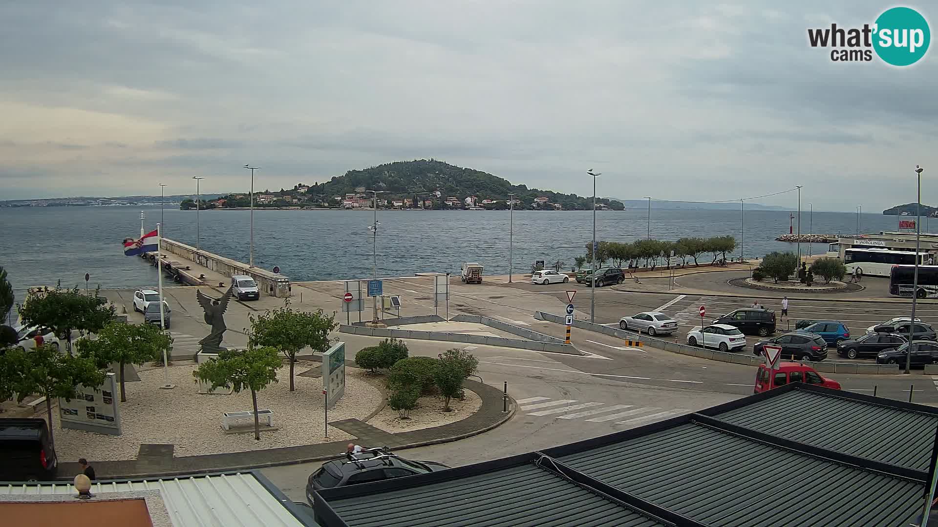 Webcam Ugljan – Preko Ferry to Zadar