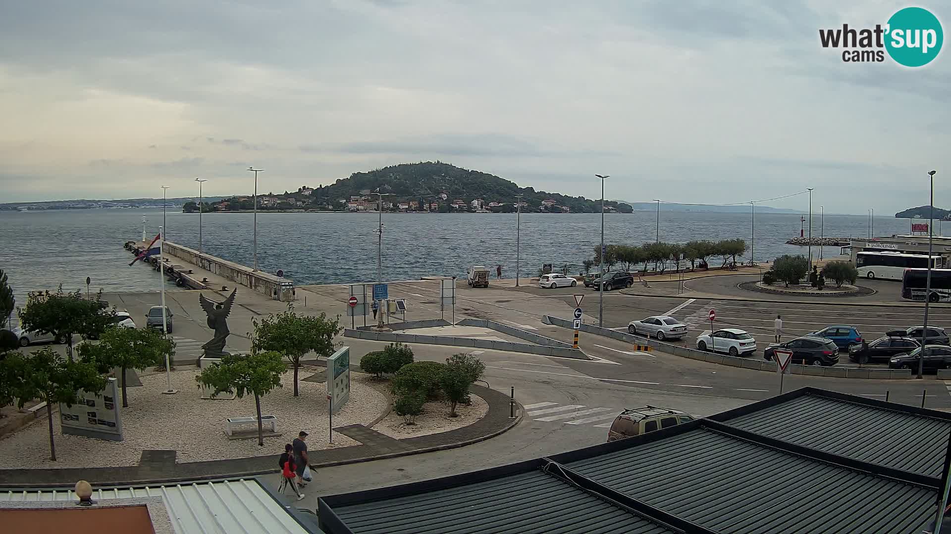 Webcam Ugljan – Preko Ferry to Zadar