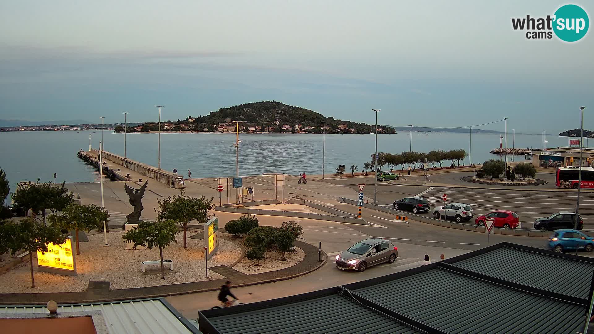 Webcam Ugljan – Preko Ferry to Zadar