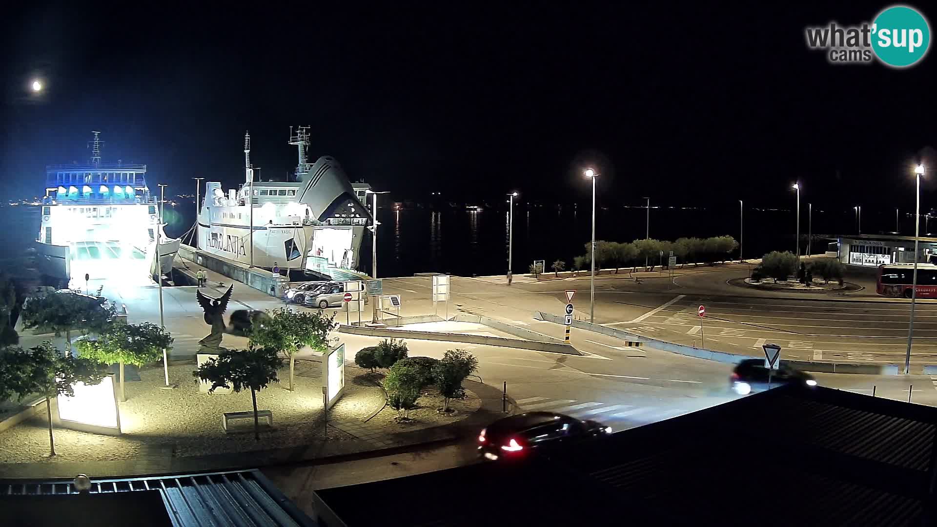 Webcam Ugljan – Preko Ferry to Zadar