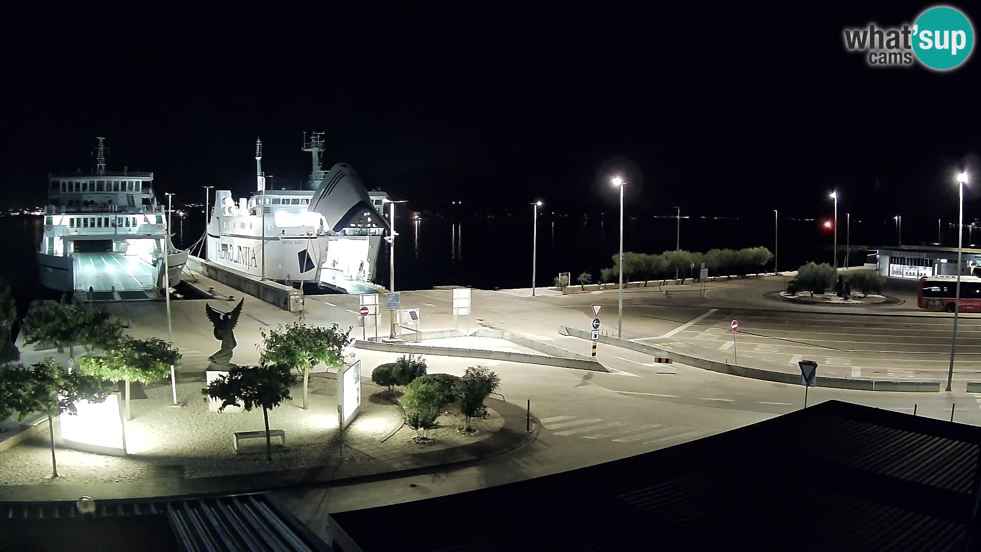 Webcam Ugljan – Preko Ferry to Zadar