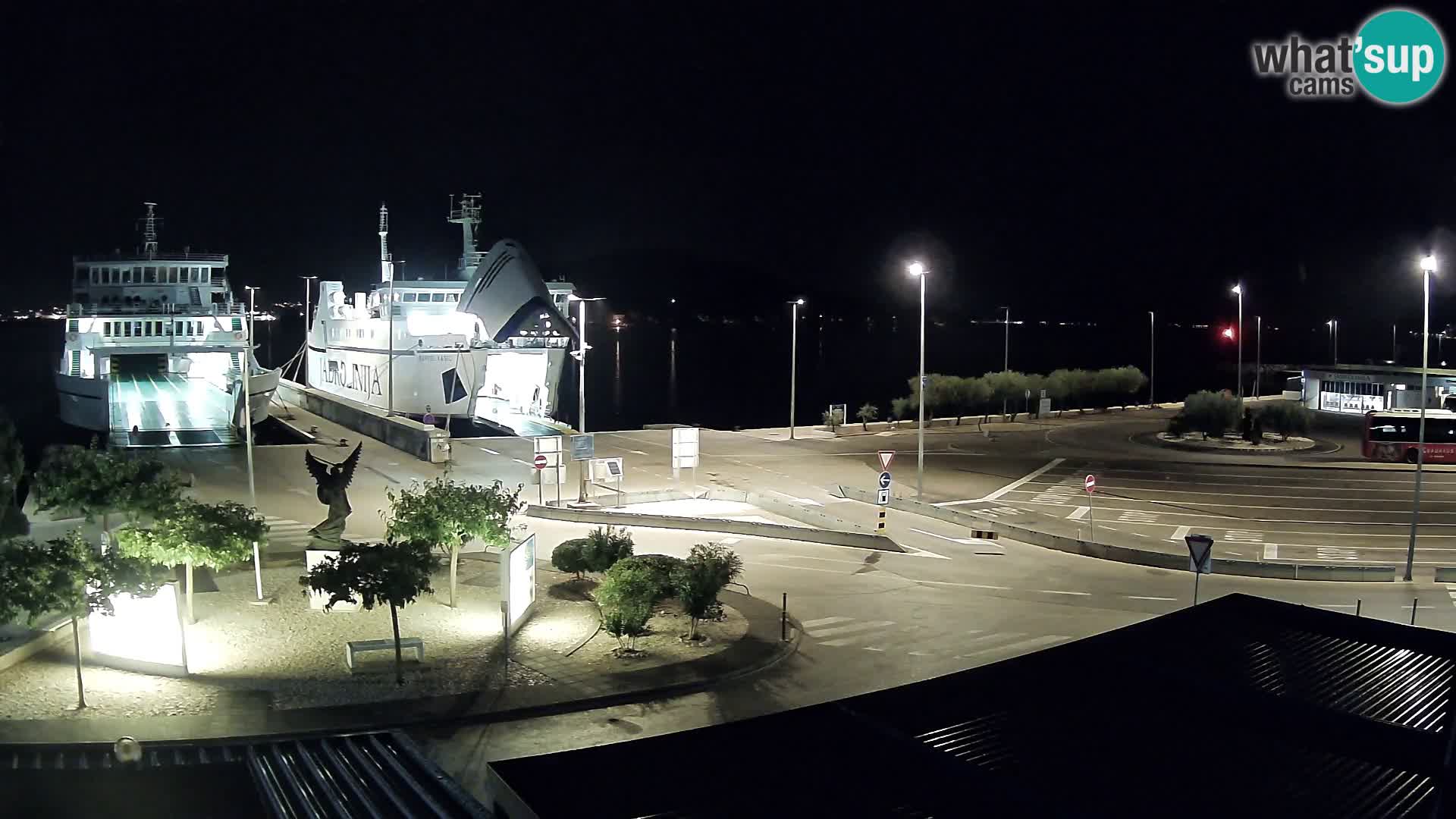 Webcam Ugljan – Preko Ferry to Zadar