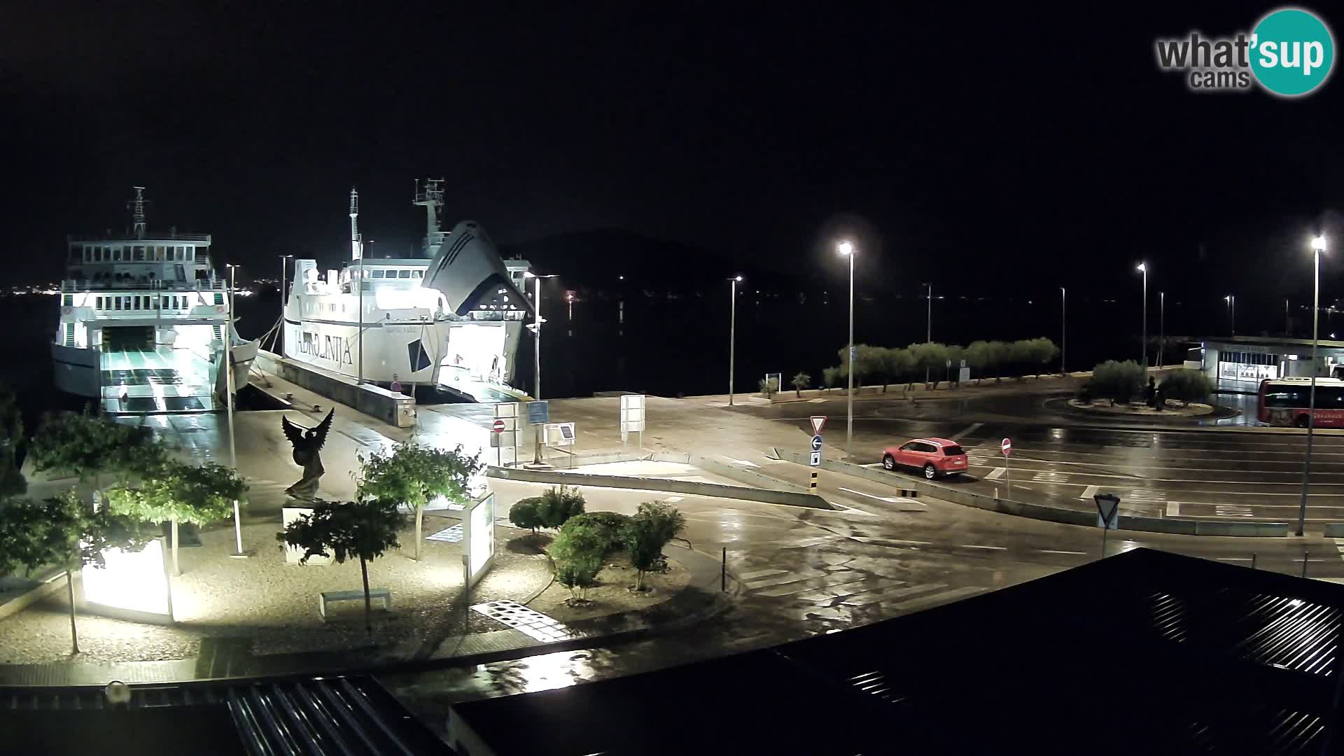 Webcam Ugljan – Preko Ferry to Zadar