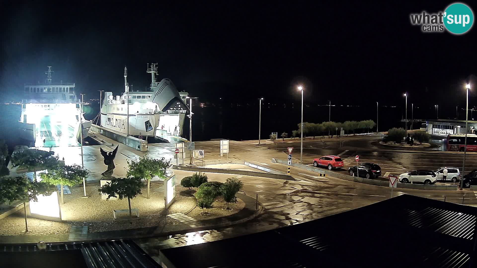 Webcam Ugljan – Preko Ferry to Zadar