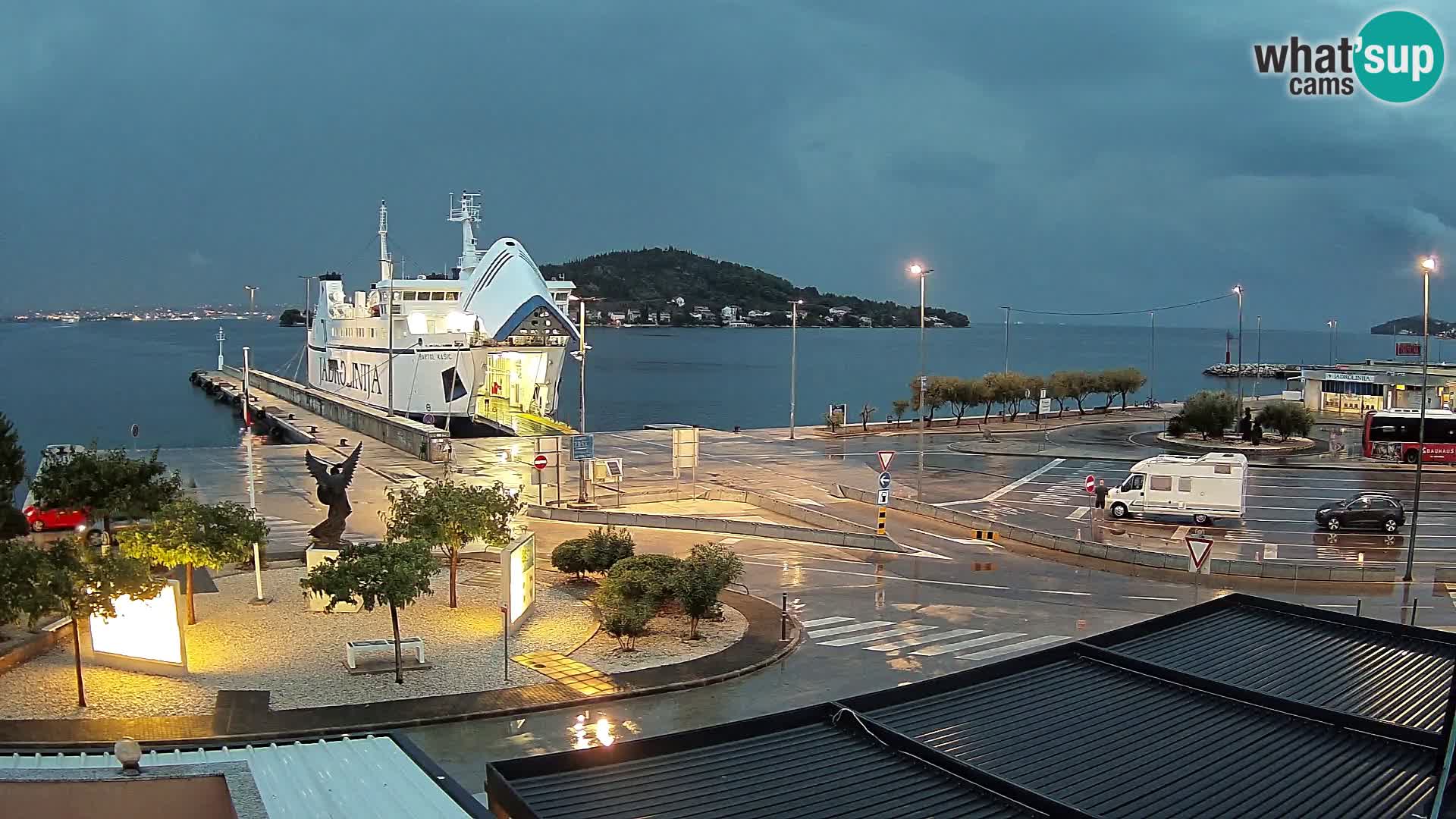 Web cam UGLJAN – Ferry de Preko à Zadar