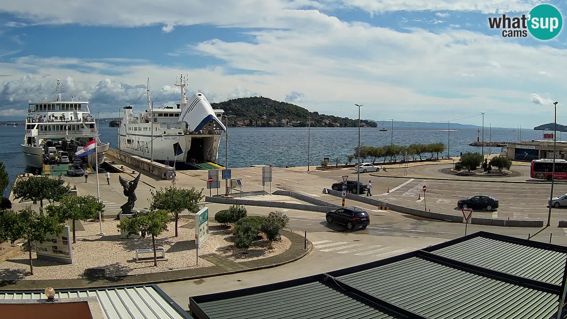 Cámara web UGLJAN – Transportar de Preko a Zadar