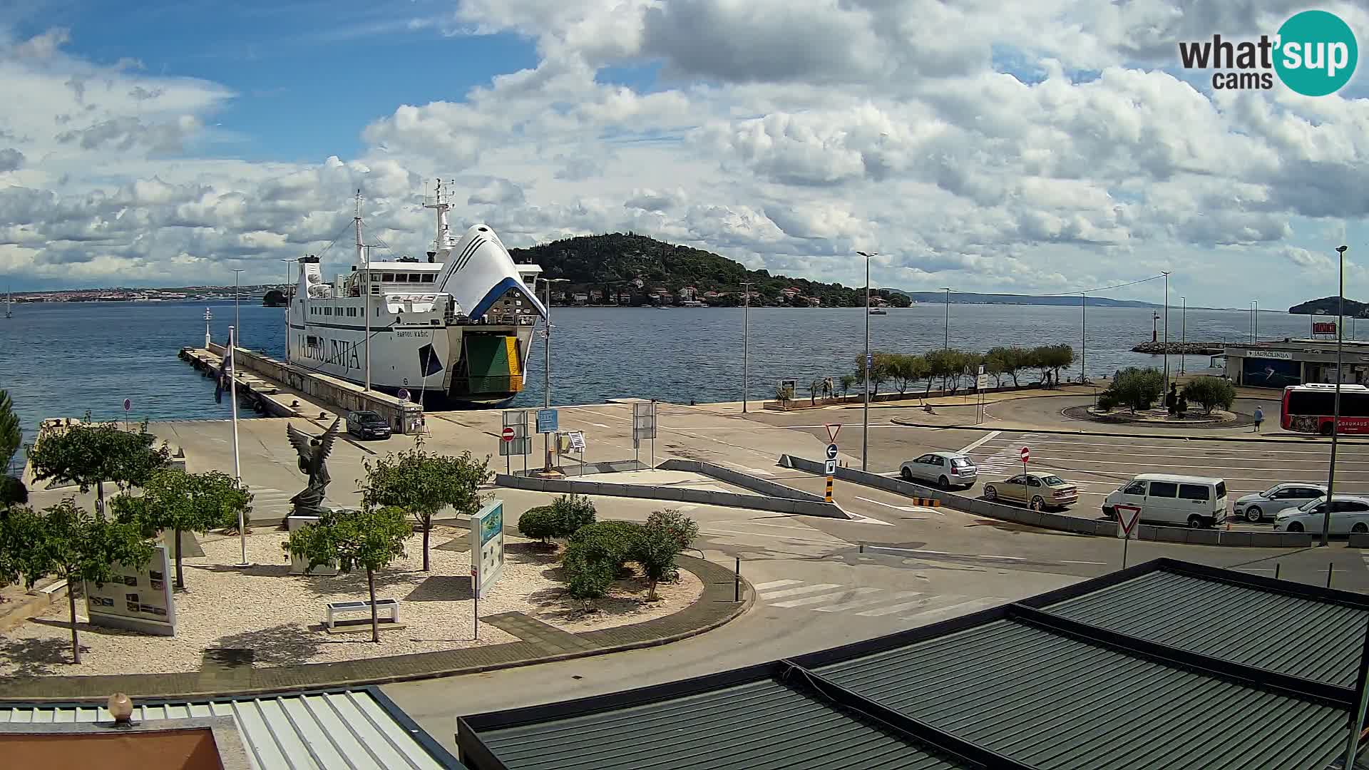 Web cam UGLJAN – Ferry de Preko à Zadar