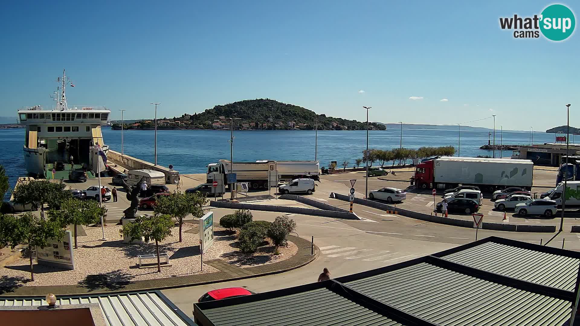 UGLJAN Webcam – Preko-Fähre nach Zadar