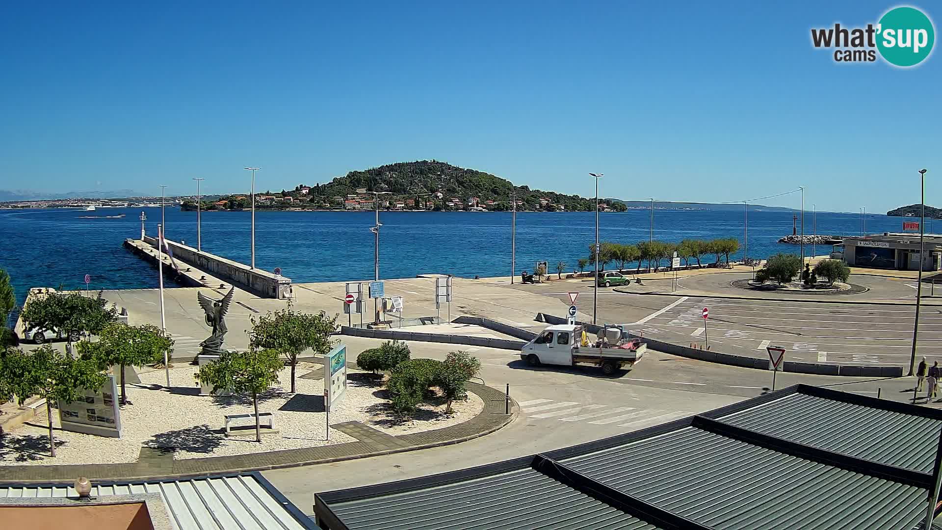 UGLJAN Webcam – Preko-Fähre nach Zadar