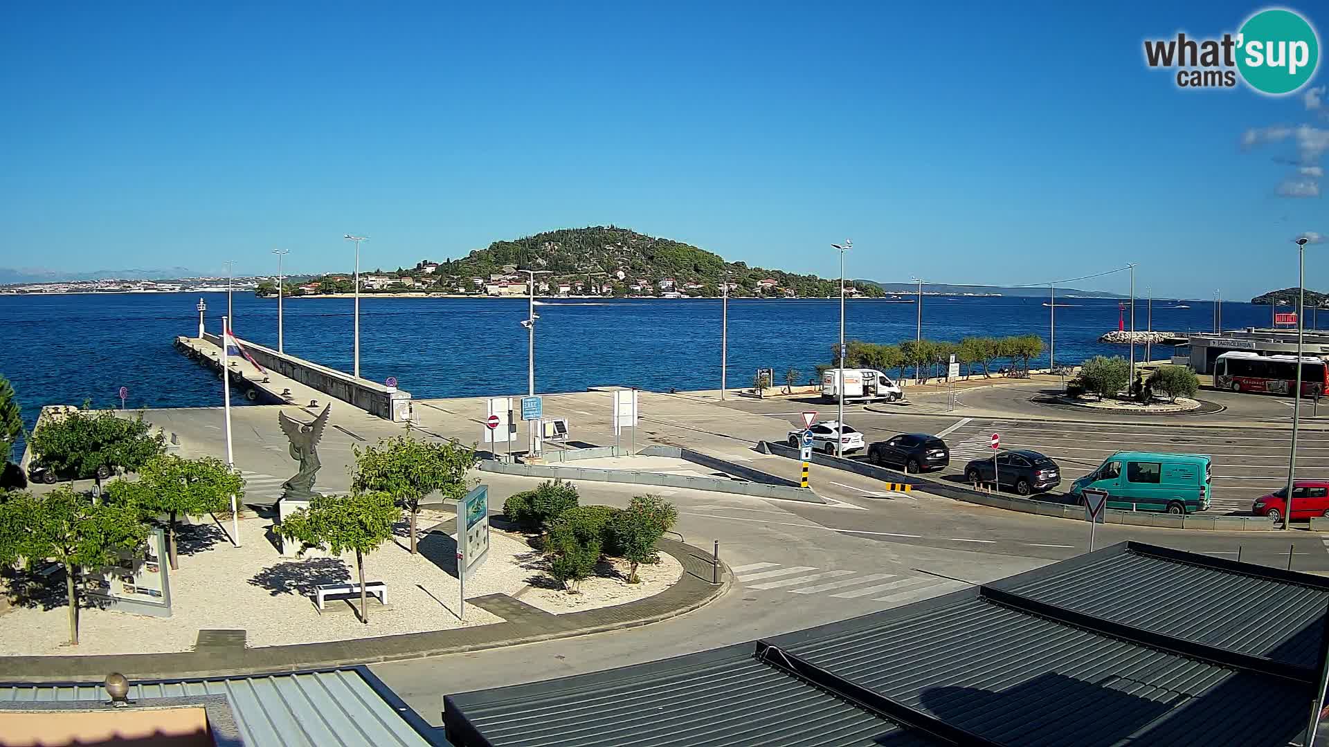 Webcam Ugljan – Preko Ferry to Zadar