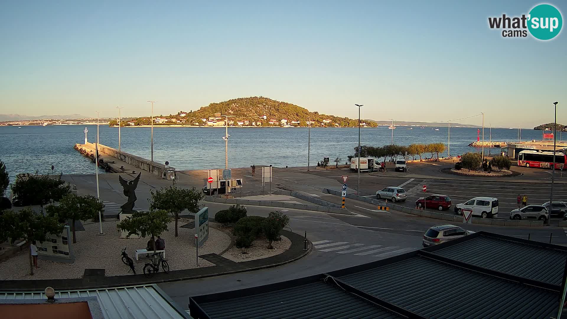 Webcam Ugljan – Preko Ferry to Zadar