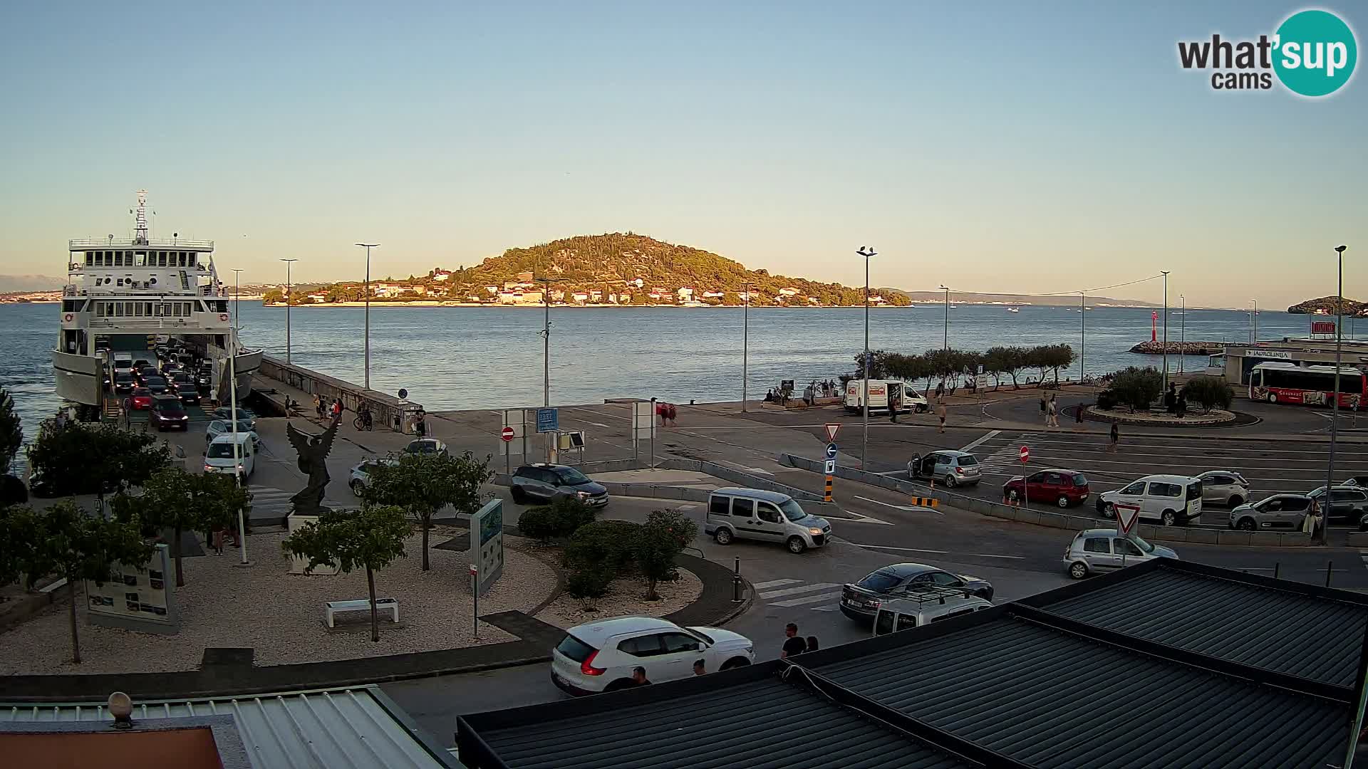 UGLJAN Webcam – Preko-Fähre nach Zadar
