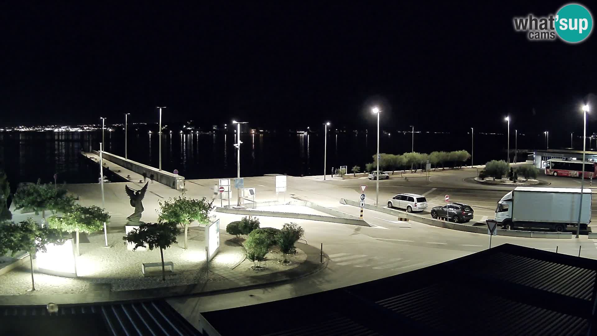 Web kamera Ugljan – Preko trajekt za Zadar