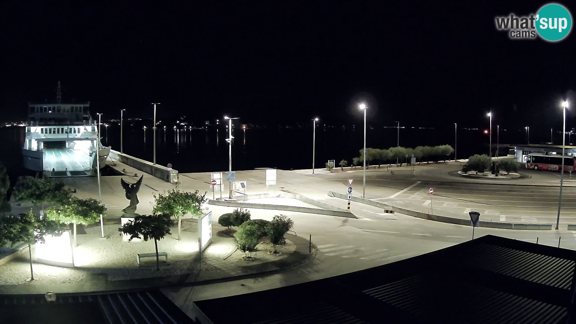 Spletna kamera Ugljan – trajekt Preko – Zadar