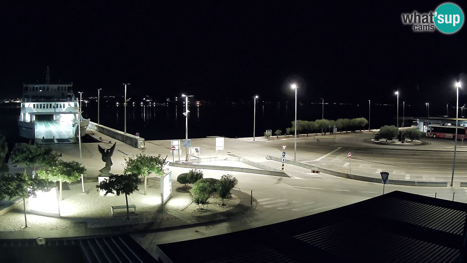 Web kamera Ugljan – Preko trajekt za Zadar
