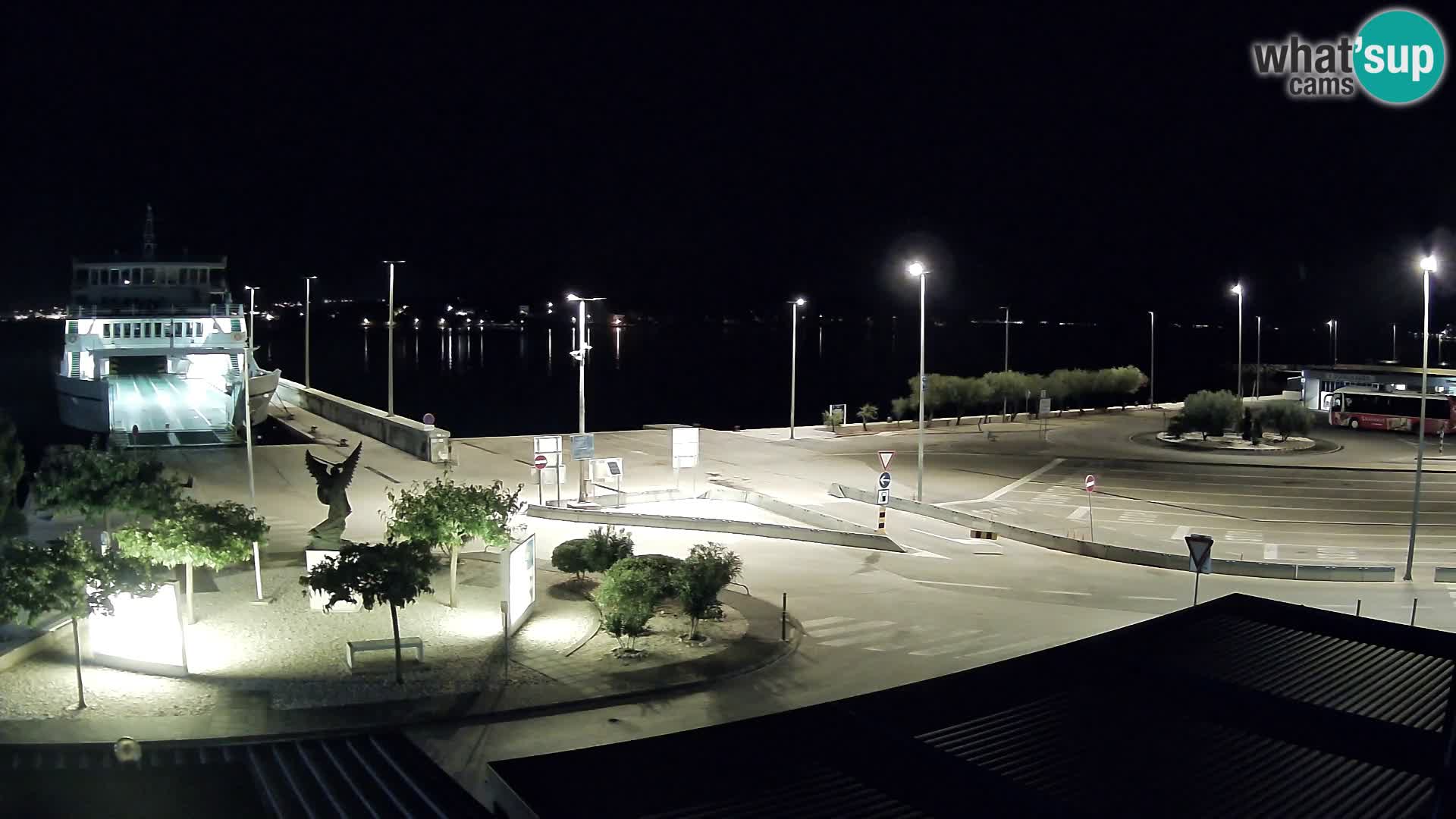 Webcam Ugljan – Preko Ferry to Zadar