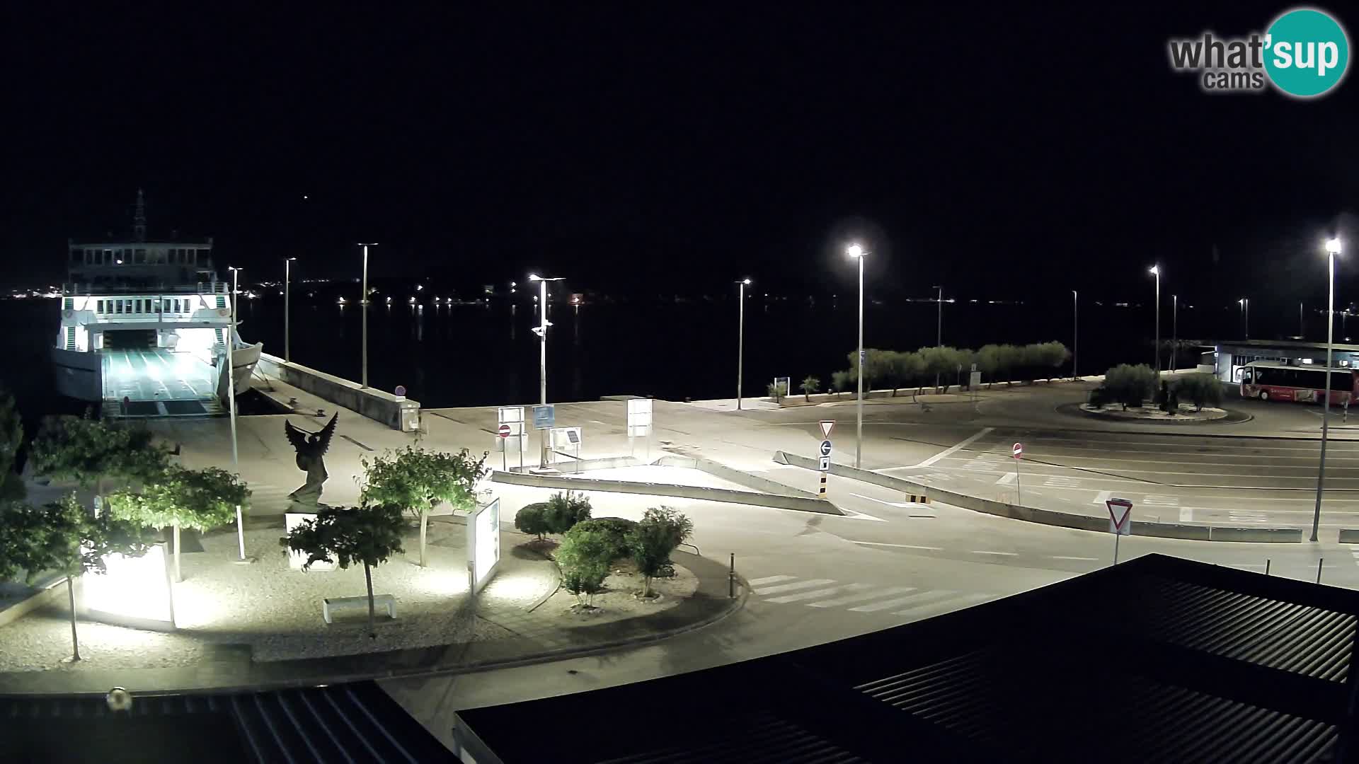 Webcam Ugljan – Preko Ferry to Zadar