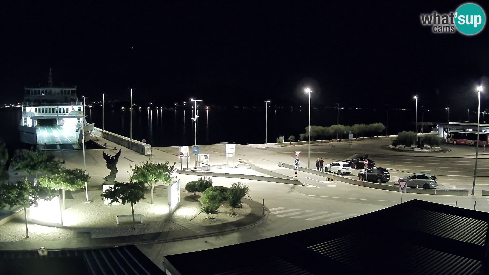 Spletna kamera Ugljan – trajekt Preko – Zadar