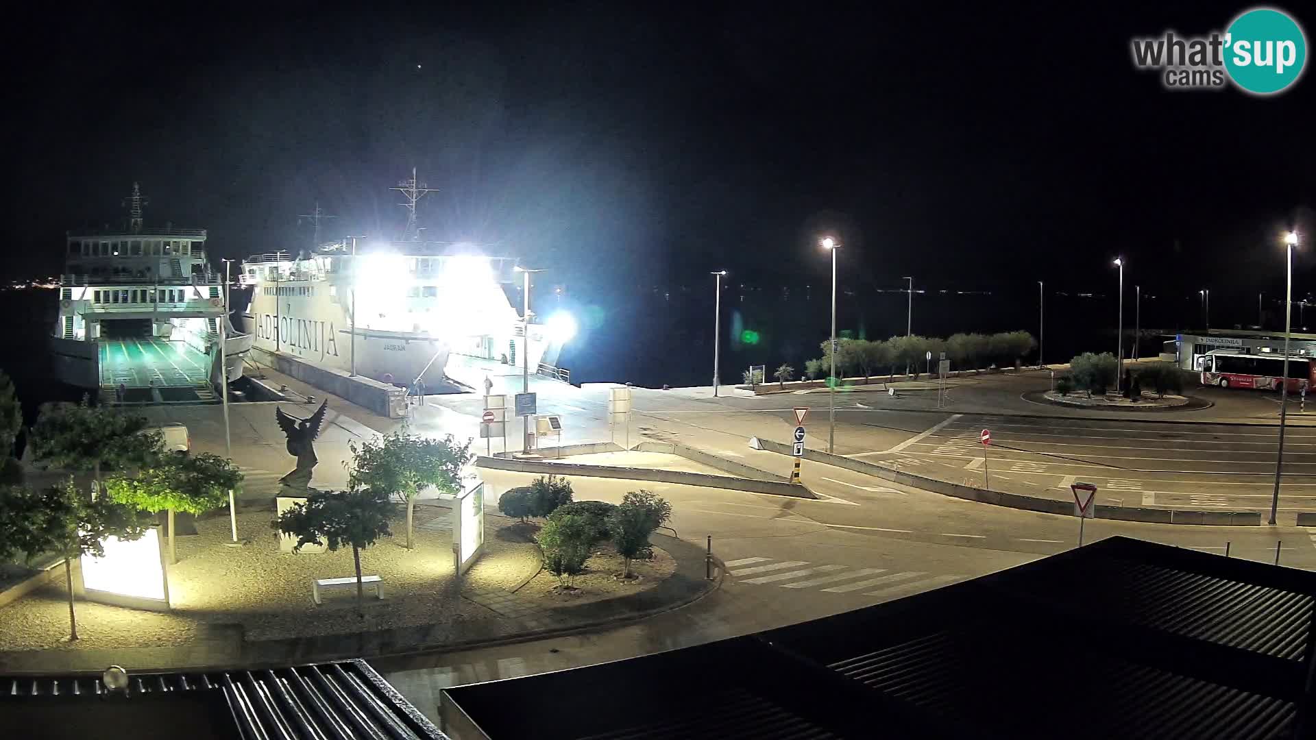 Webcam Ugljan – Preko Ferry to Zadar