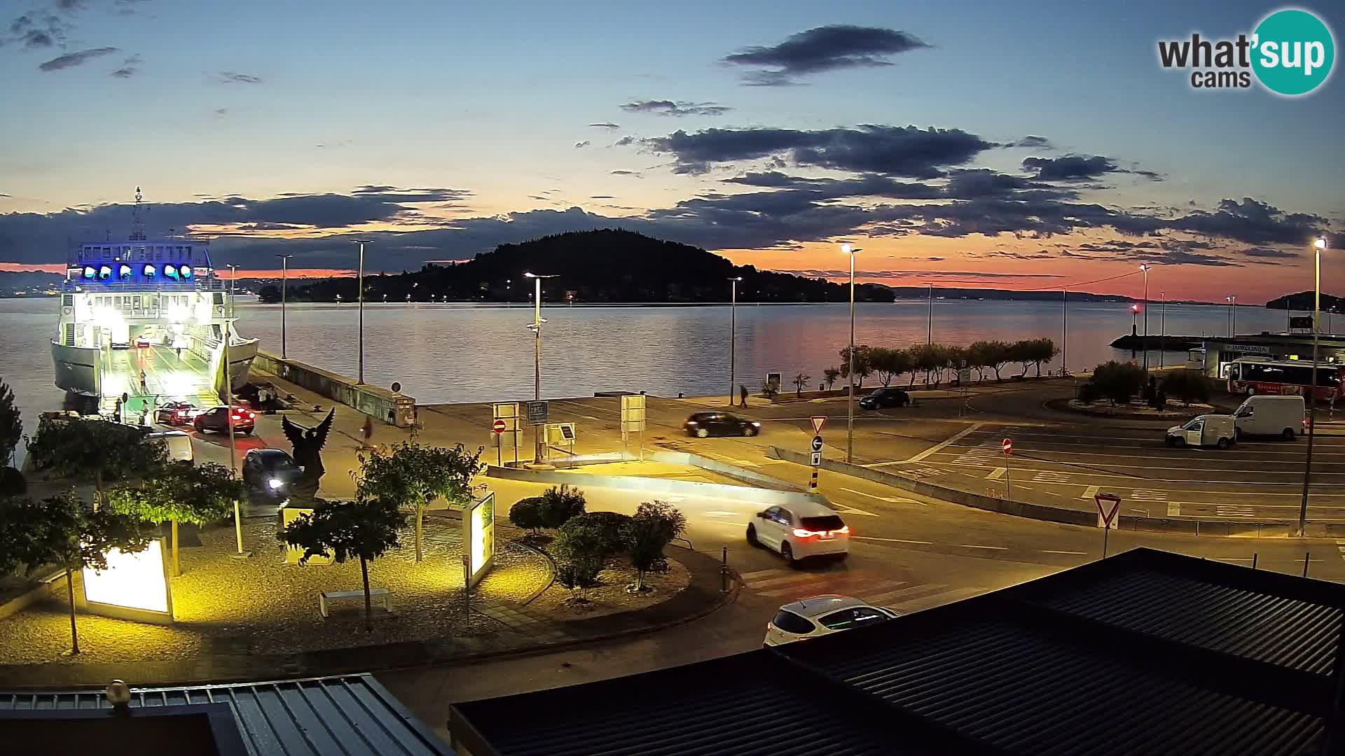 Webcam Ugljan – Preko Ferry to Zadar