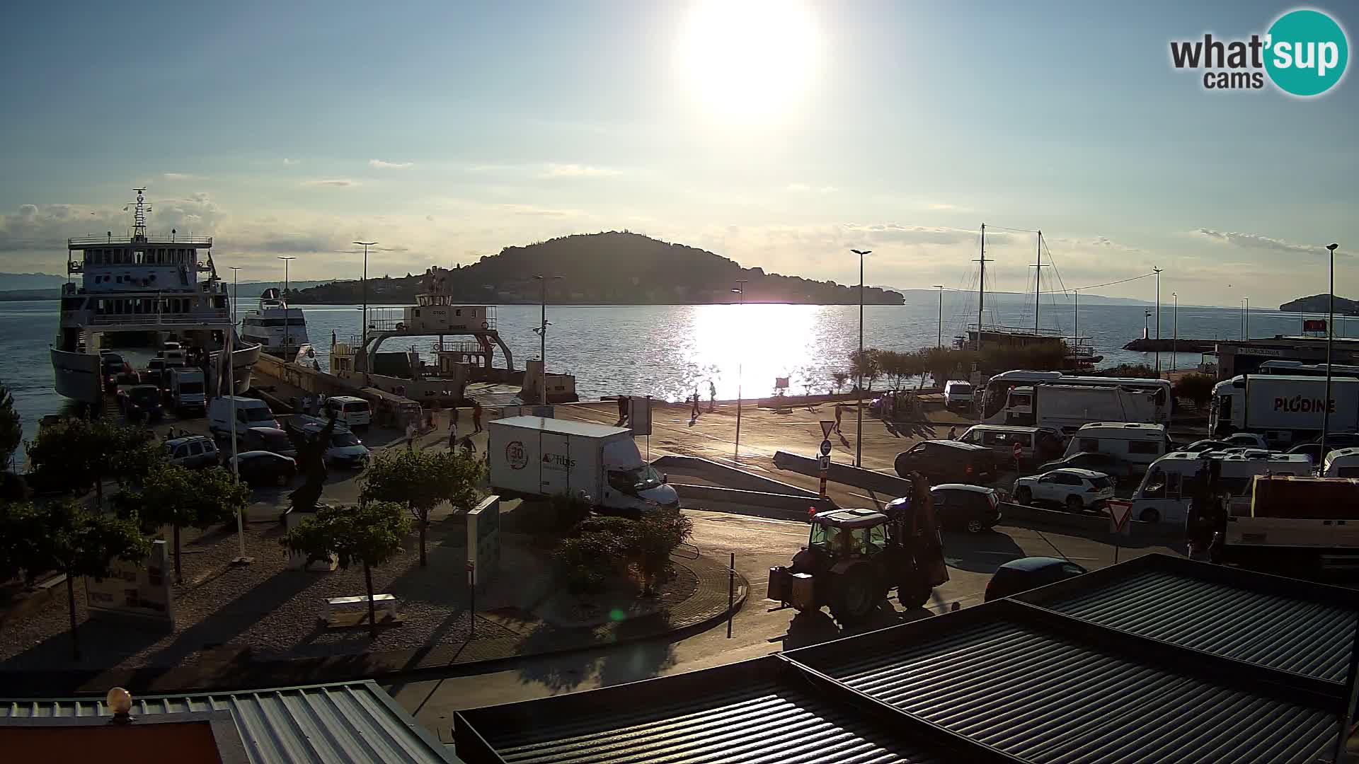 Webcam Ugljan – Preko Ferry to Zadar