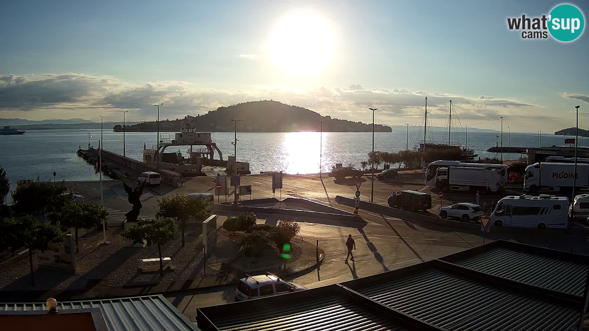 Webcam Ugljan – Preko Ferry to Zadar