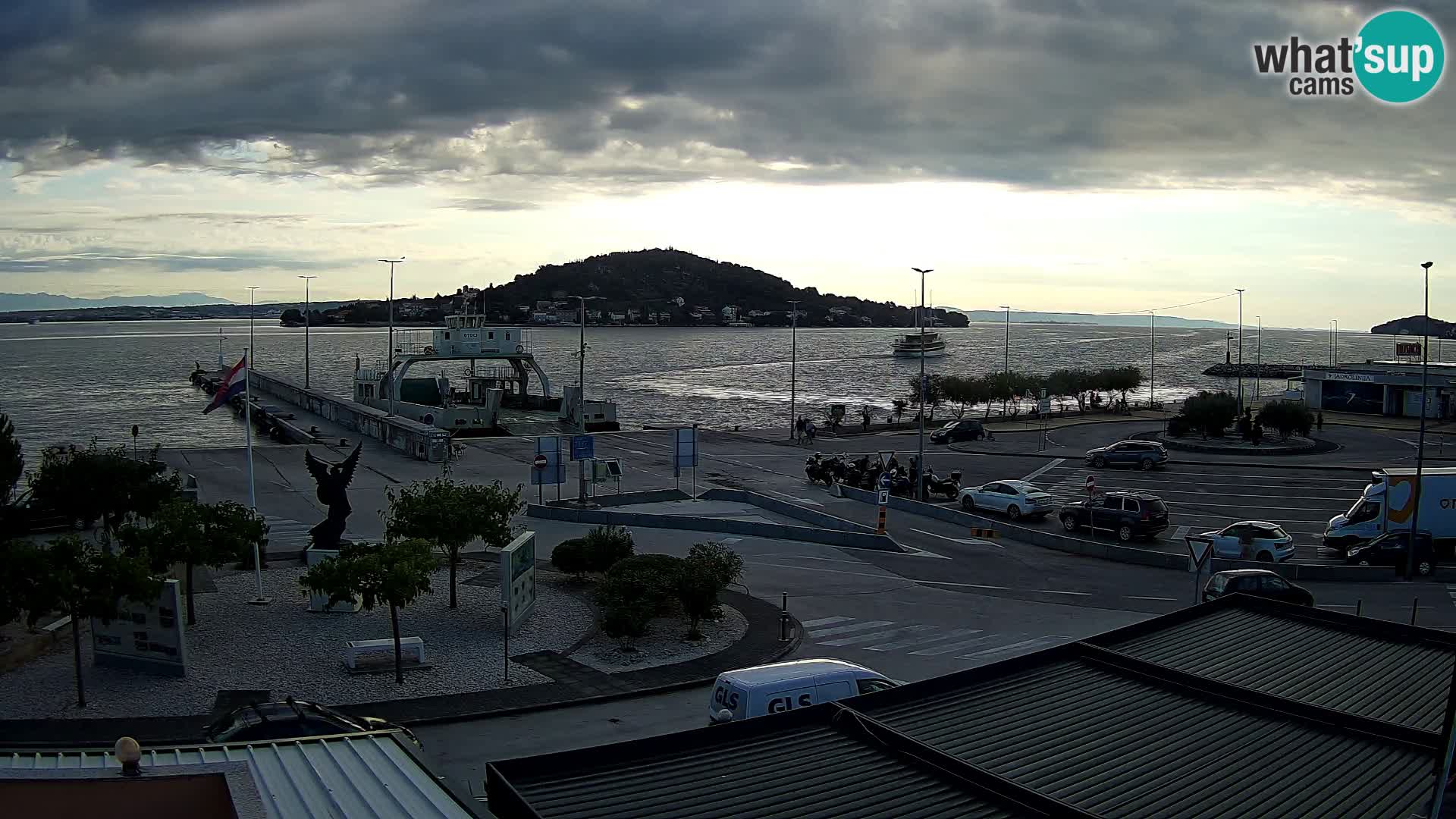 Webcam Ugliano – terminal traghetto da Preko a Zara