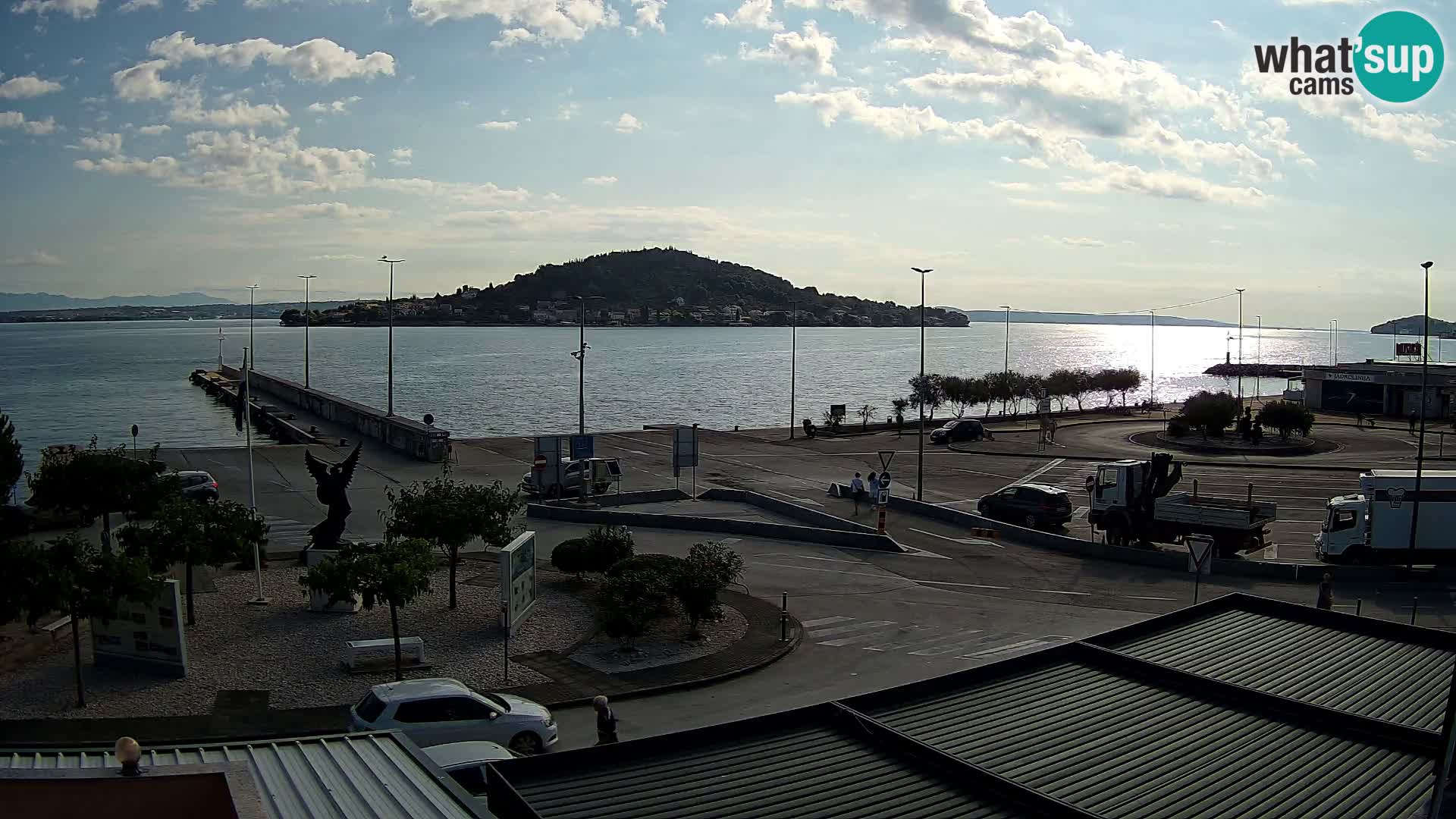 Webcam Ugliano – terminal traghetto da Preko a Zara