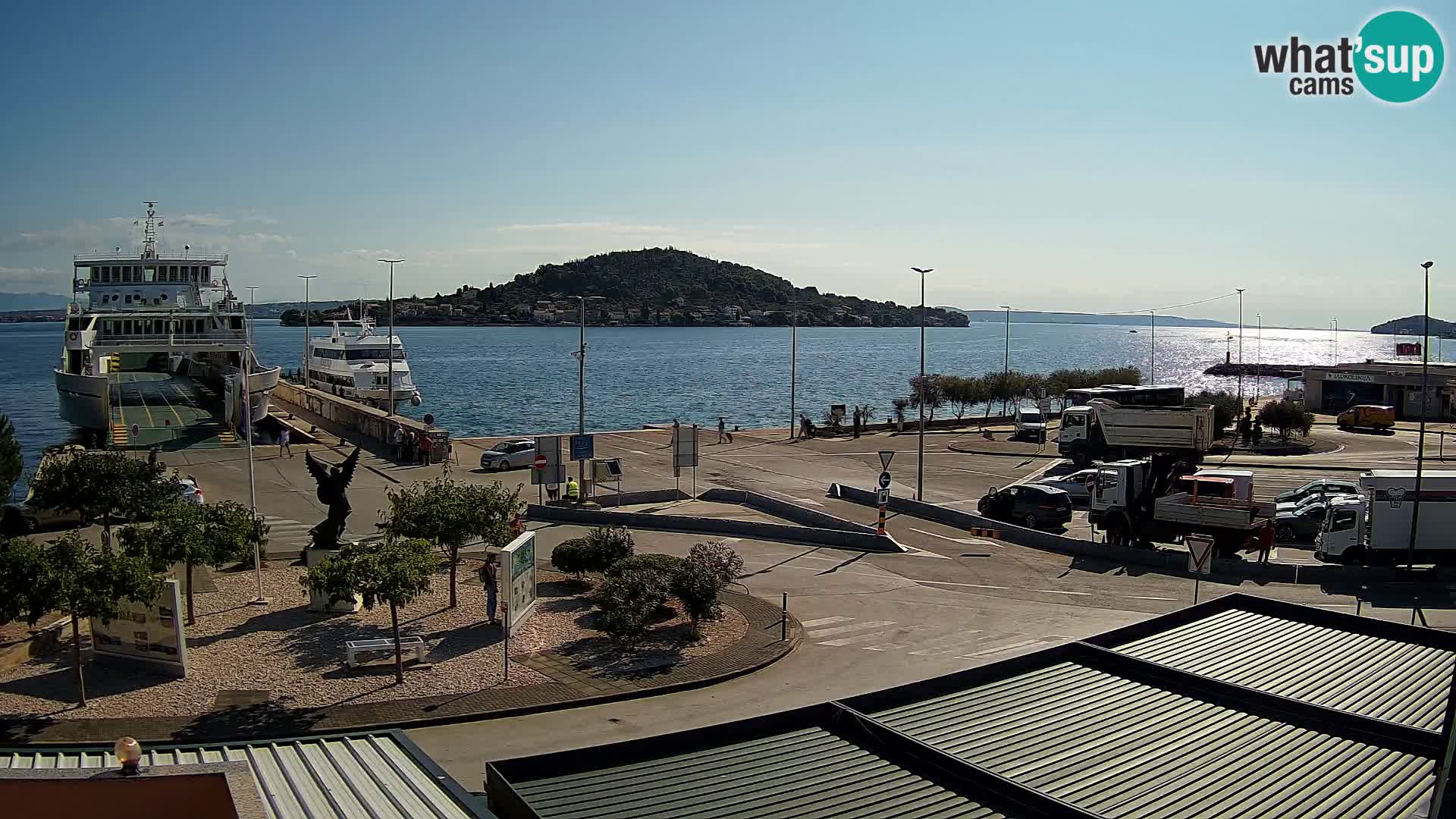 UGLJAN Webcam – Preko-Fähre nach Zadar