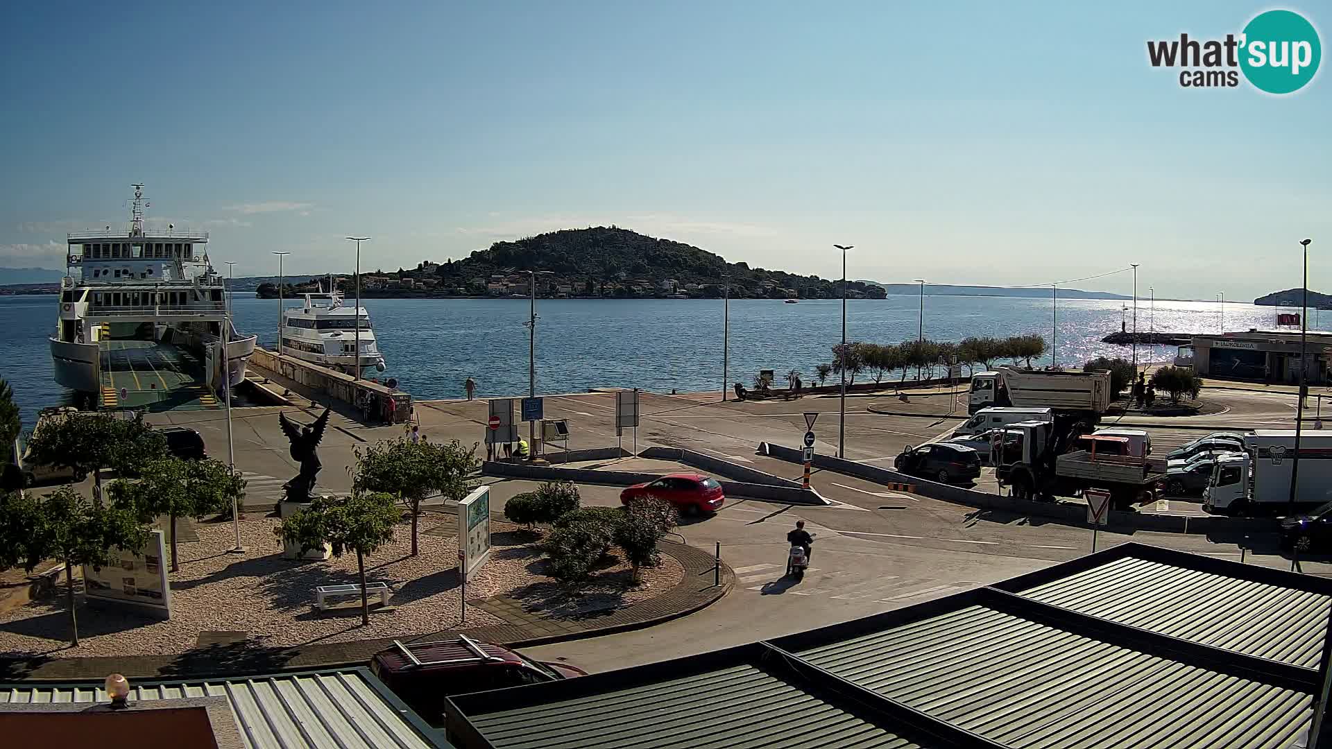 UGLJAN Webcam – Preko-Fähre nach Zadar