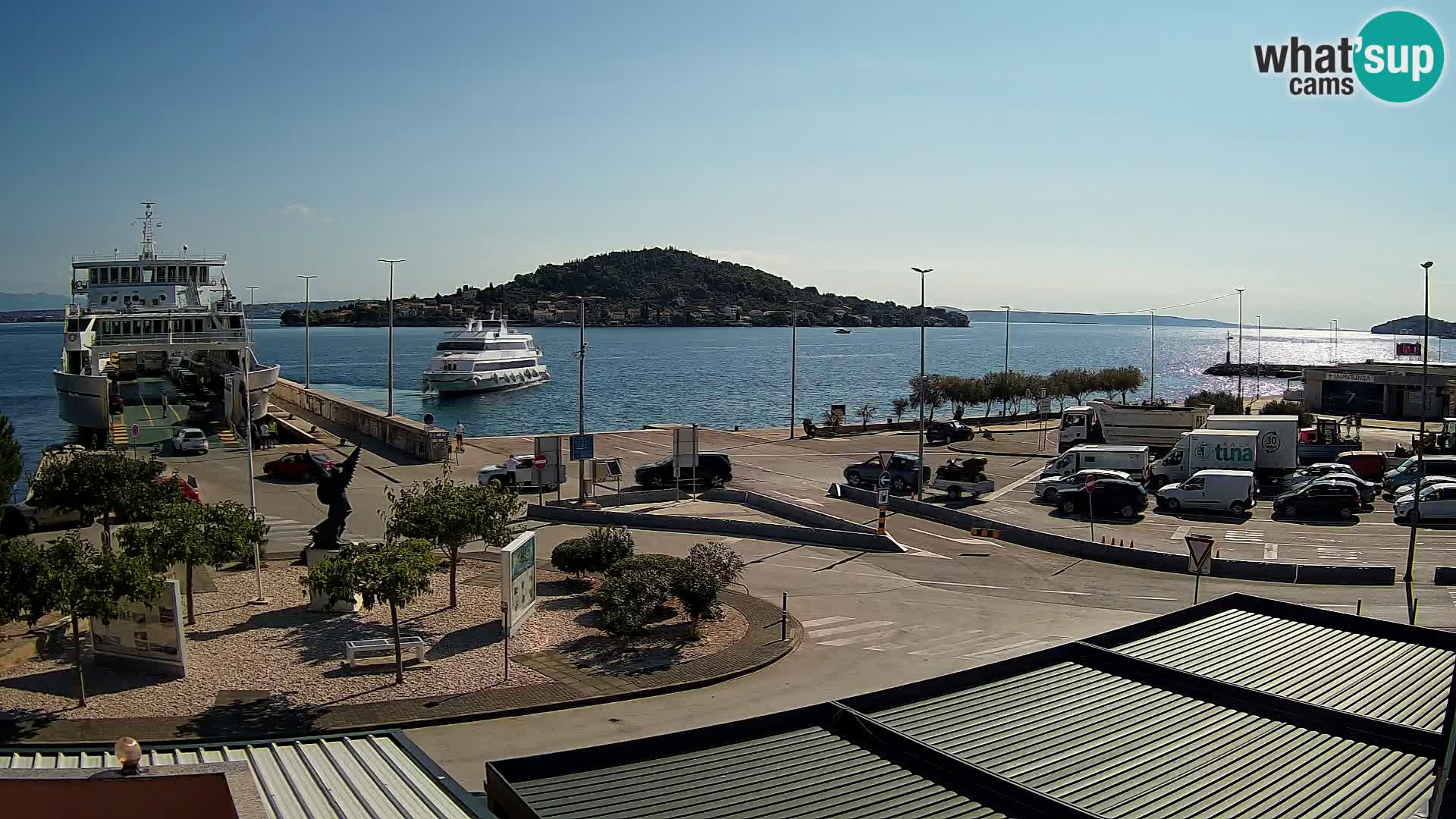 Cámara web UGLJAN – Transportar de Preko a Zadar
