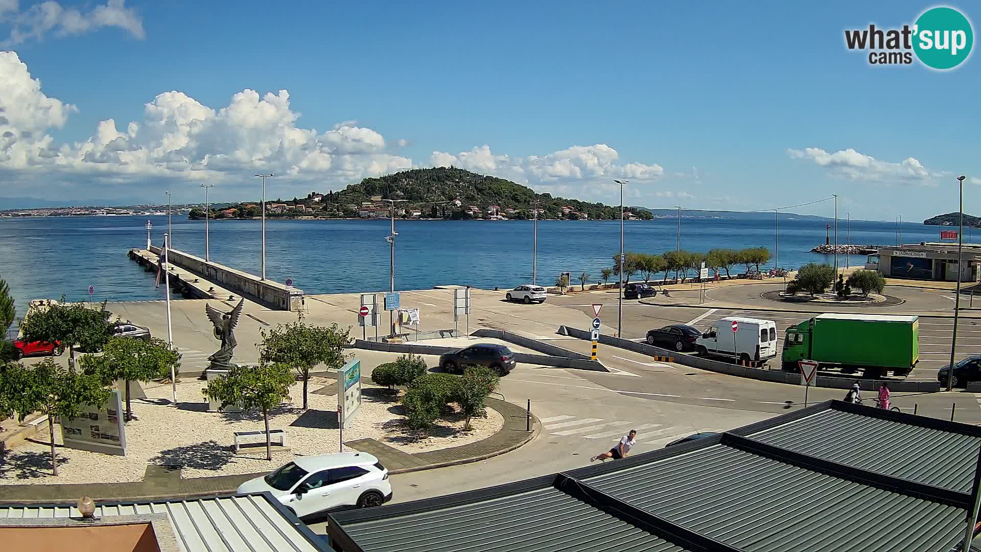 Web cam UGLJAN – Ferry de Preko à Zadar