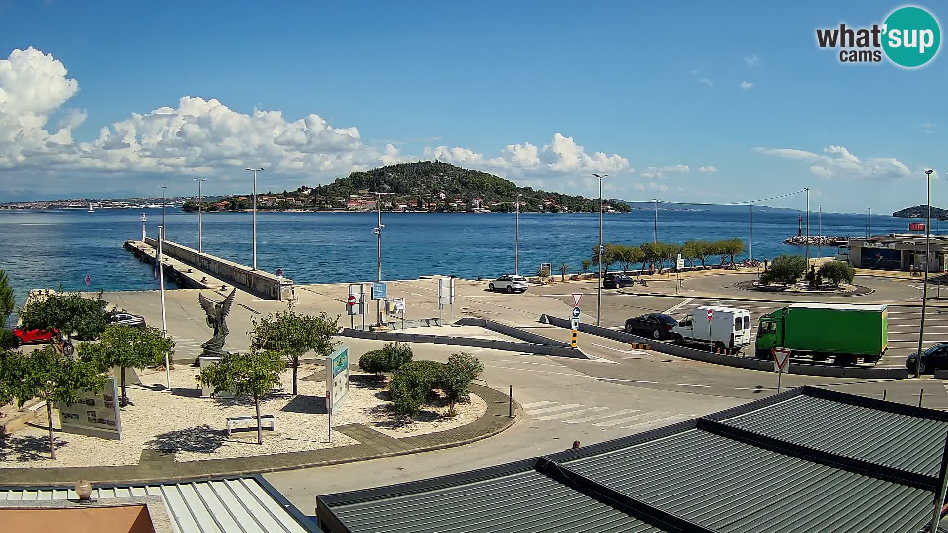 Web cam UGLJAN – Ferry de Preko à Zadar