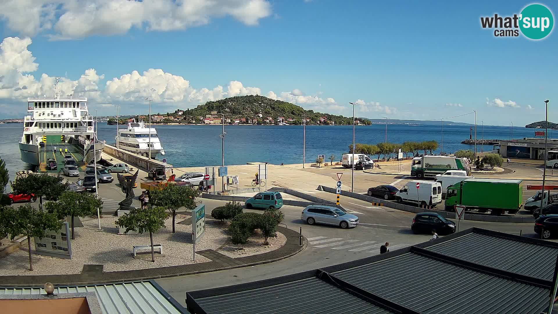 Web cam UGLJAN – Ferry de Preko à Zadar